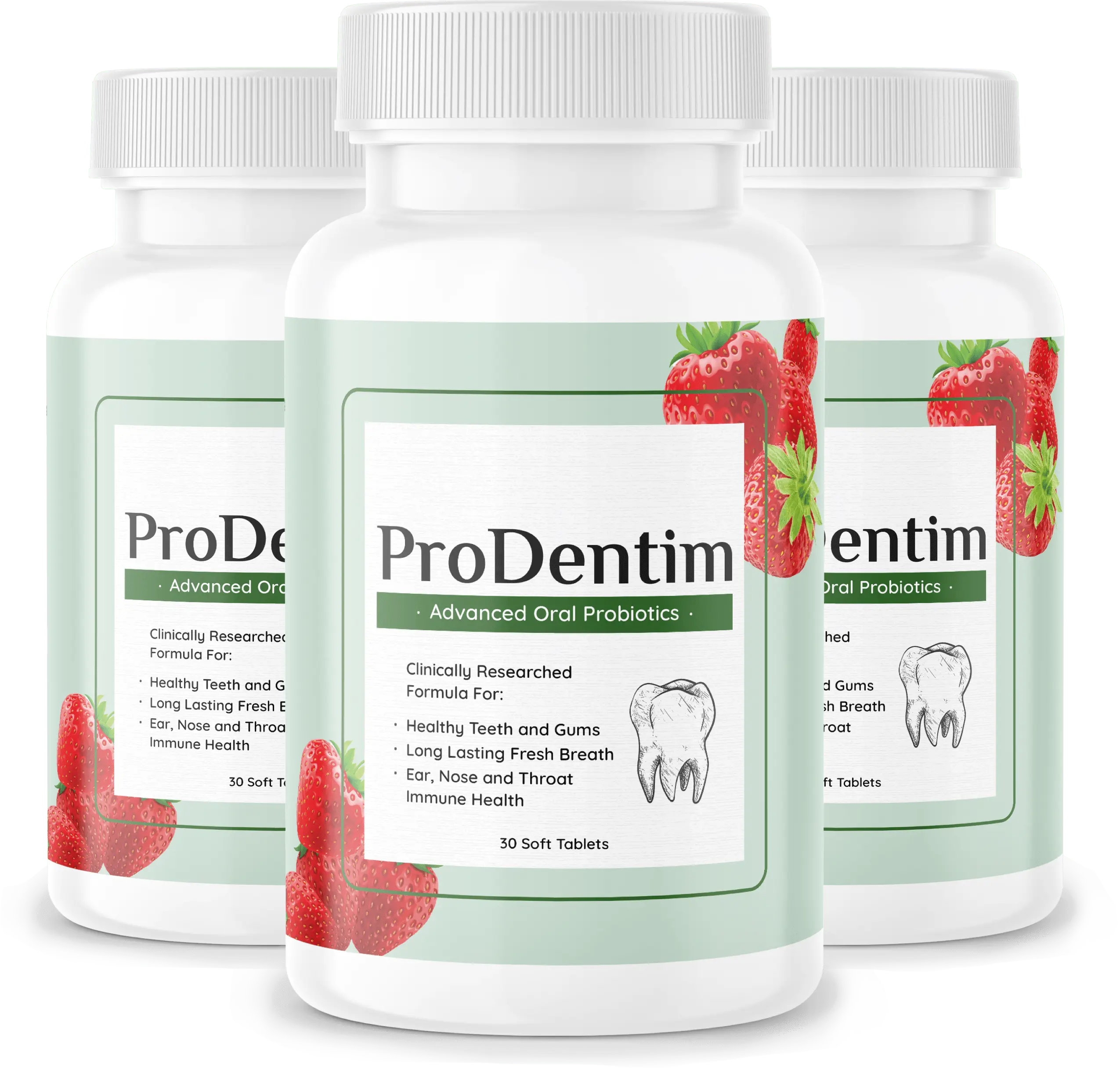 ProDentim 3 Bottle Package 90 Day Supply